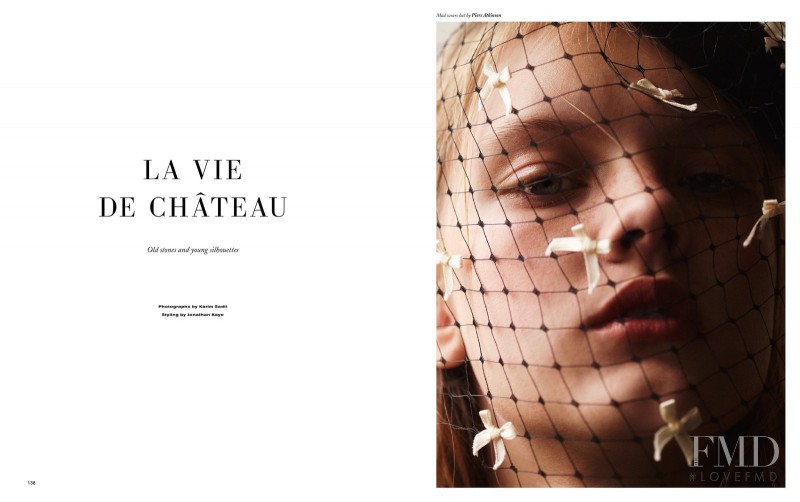 Mad Manning featured in  La vie de château, September 2015