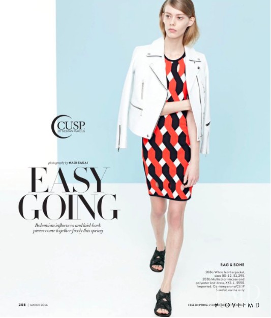 Ondria Hardin featured in Easy Going, March 2016