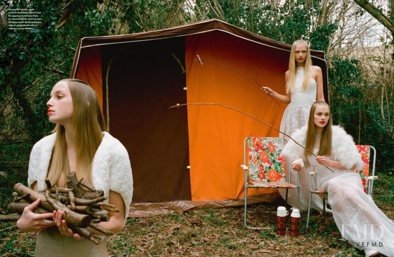 Frederikke Sofie Falbe-Hansen featured in Feu de Camp, May 2015