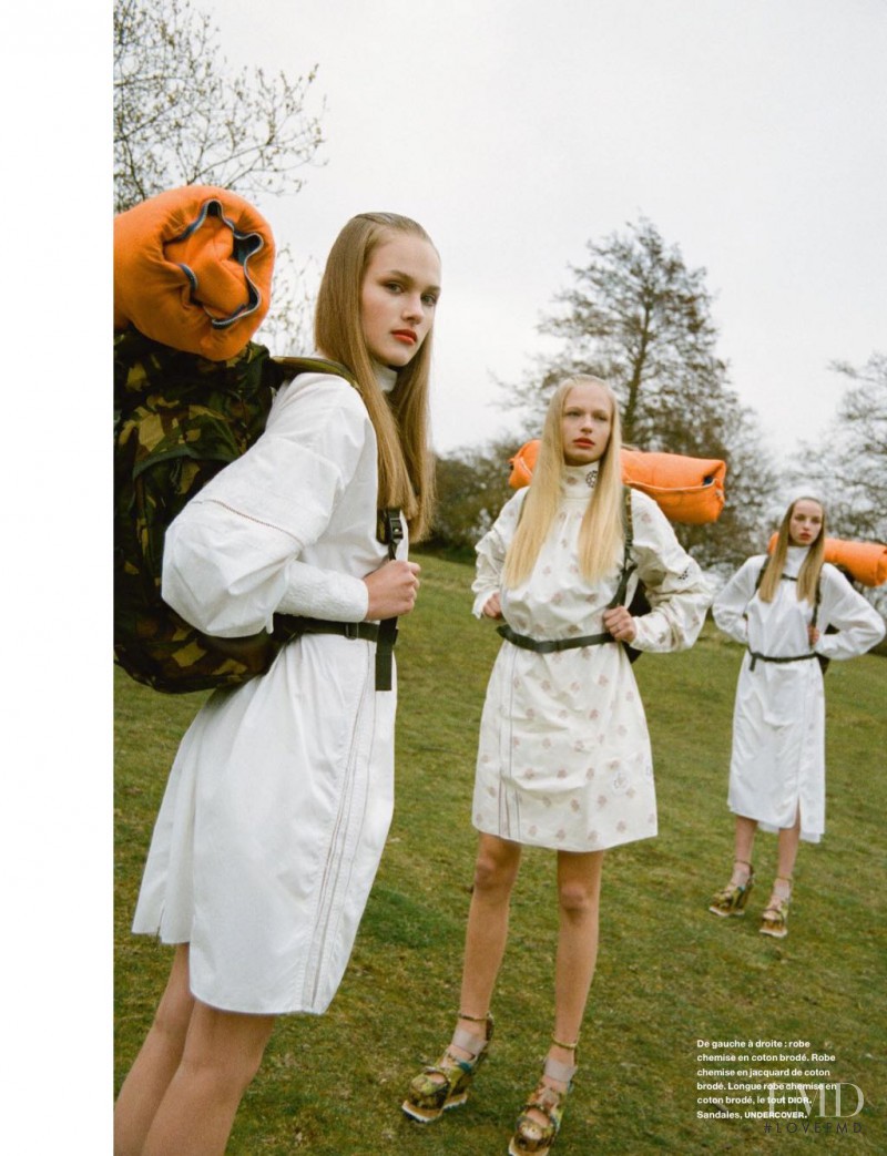 Frederikke Sofie Falbe-Hansen featured in Feu de Camp, May 2015