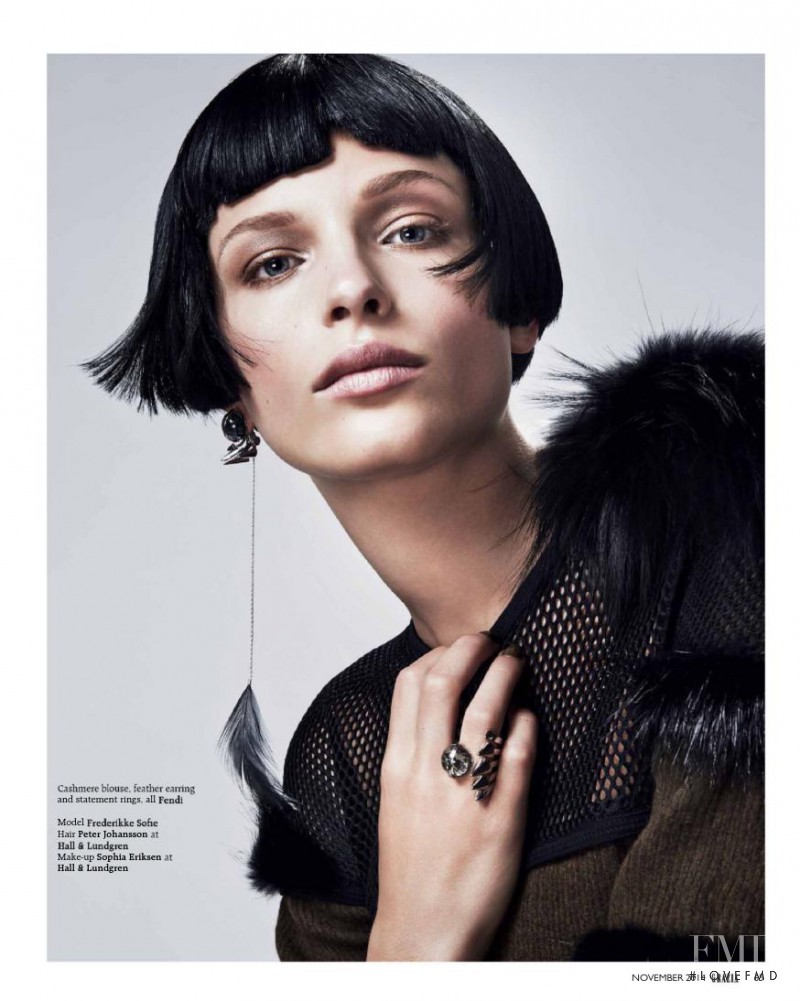 Frederikke Sofie Falbe-Hansen featured in Lead Lady, November 2014