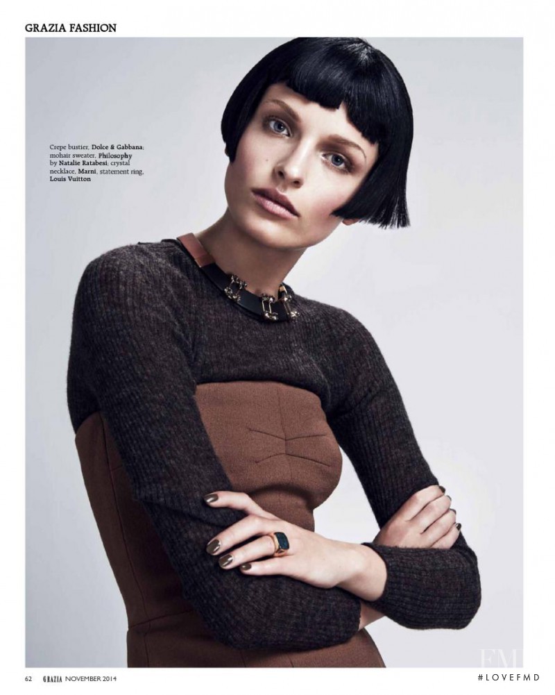 Frederikke Sofie Falbe-Hansen featured in Lead Lady, November 2014