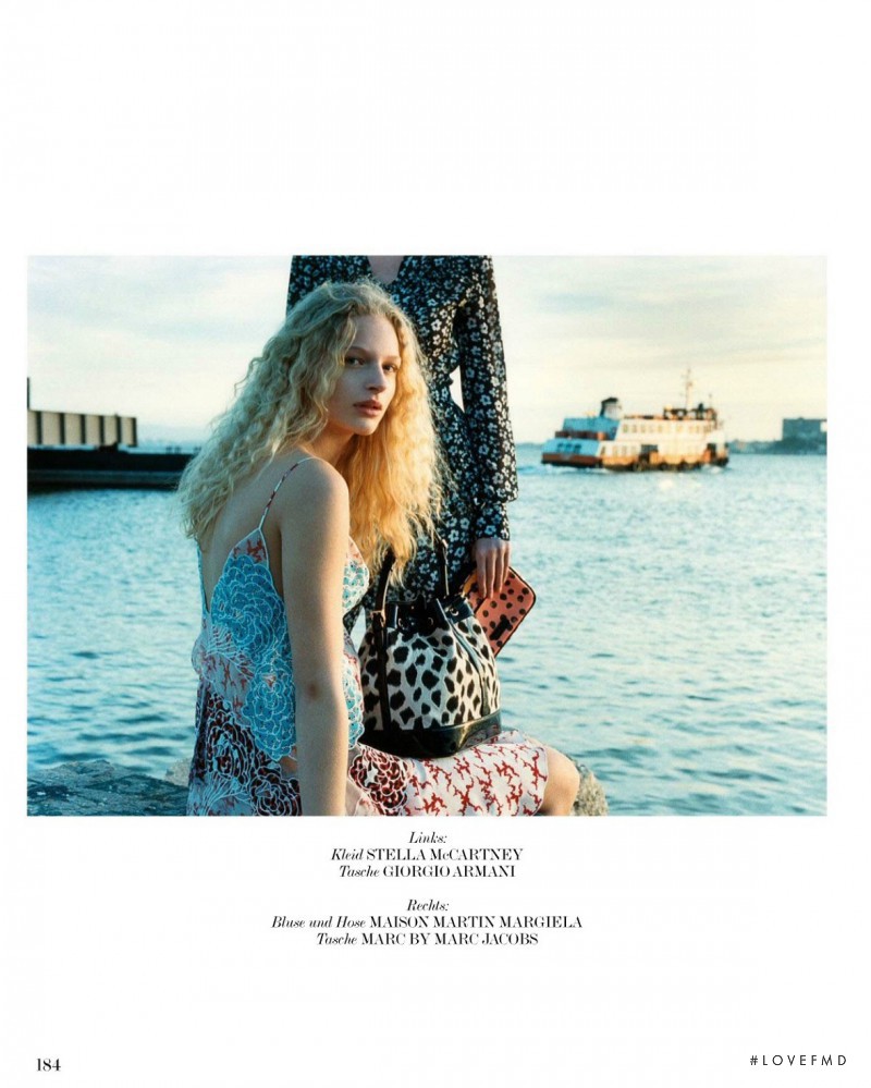 Frederikke Sofie Falbe-Hansen featured in Bag Girls, February 2015