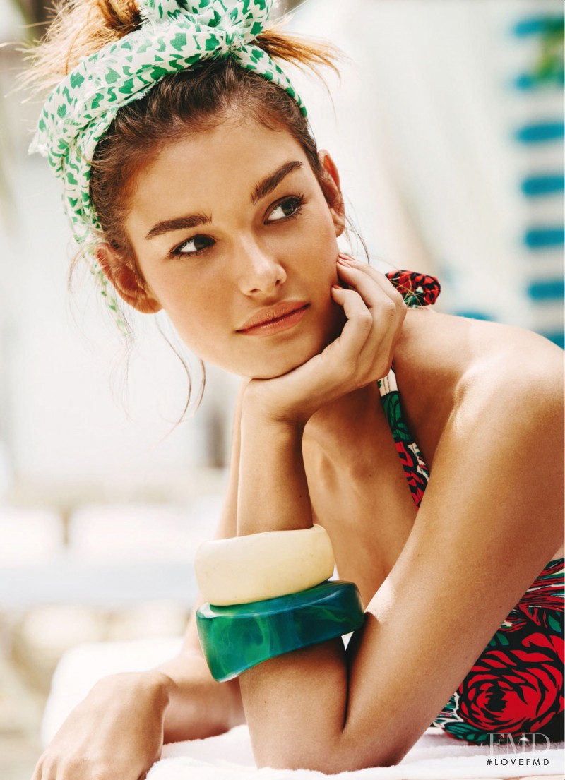 Ophélie Guillermand featured in Paradise Found, April 2016