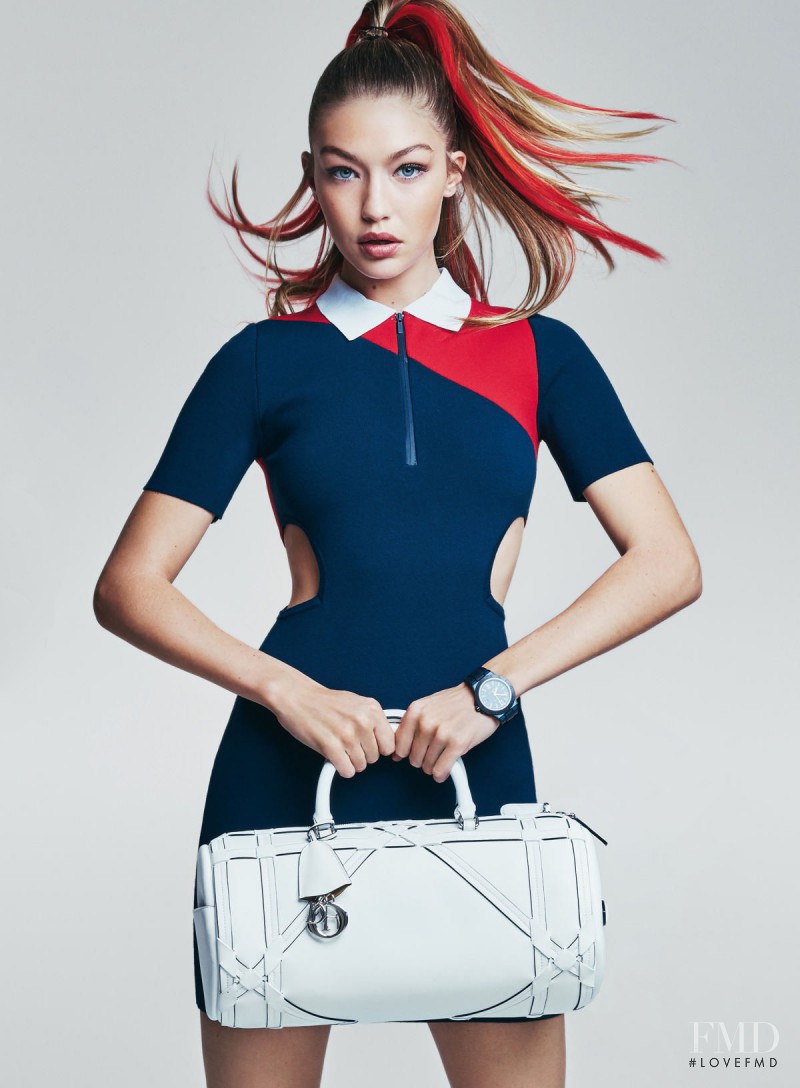 Gigi Hadid featured in Leader of the Pack, April 2016