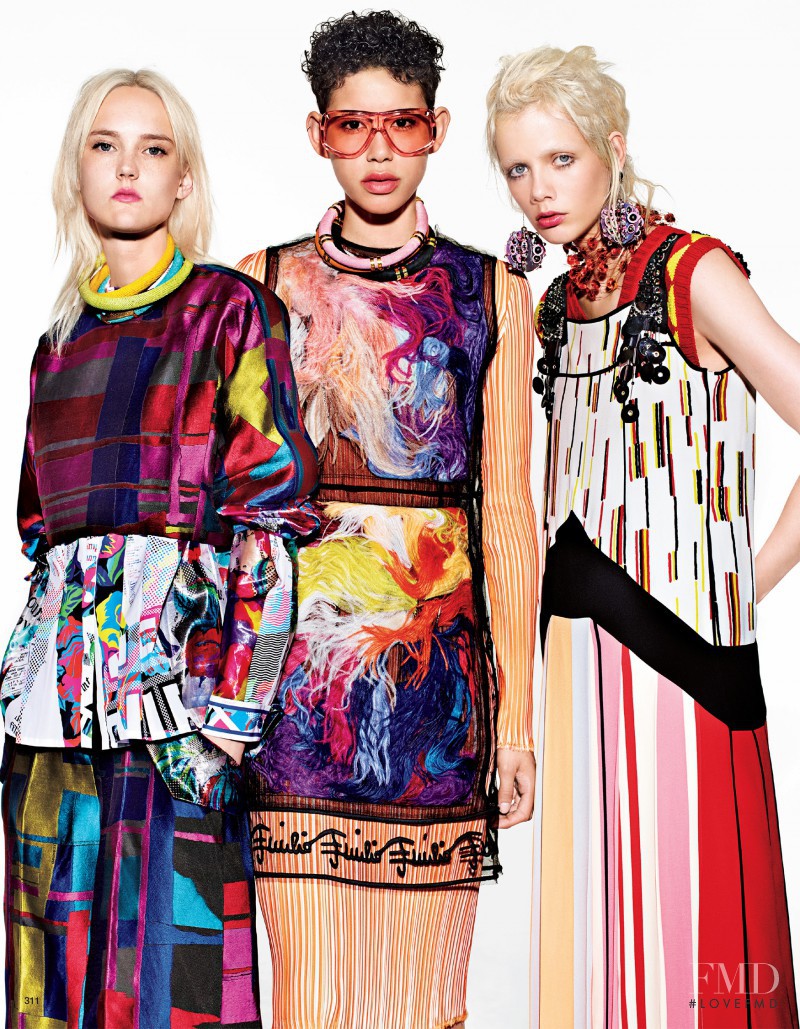 The Geek Girls Society in Vogue Japan with Harleth Kuusik,Marjan ...