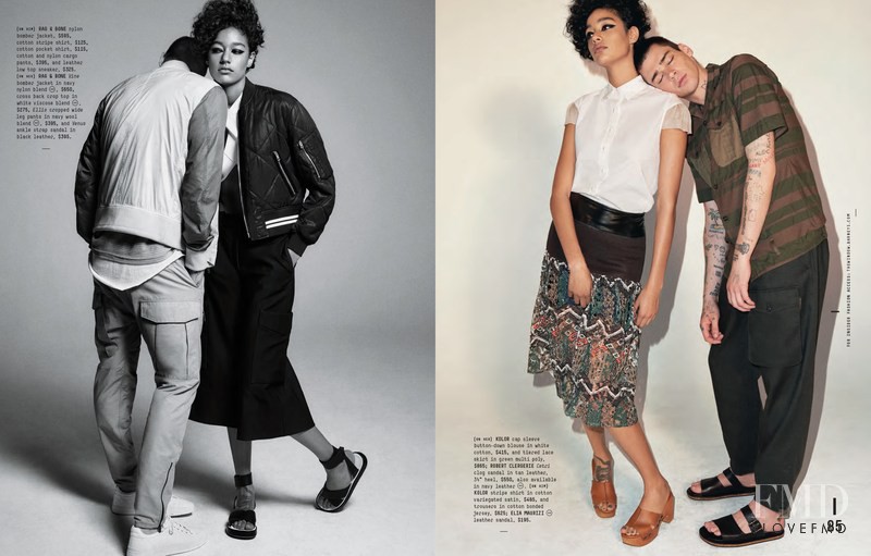 Damaris Goddrie featured in His and His, February 2016