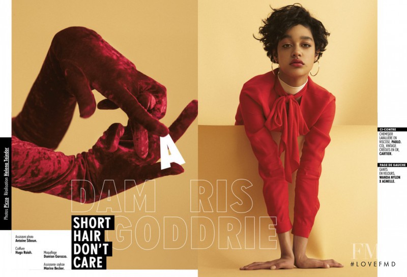 Damaris Goddrie featured in Damaris Goddrie - Short Hair Don\'t Care, September 2015