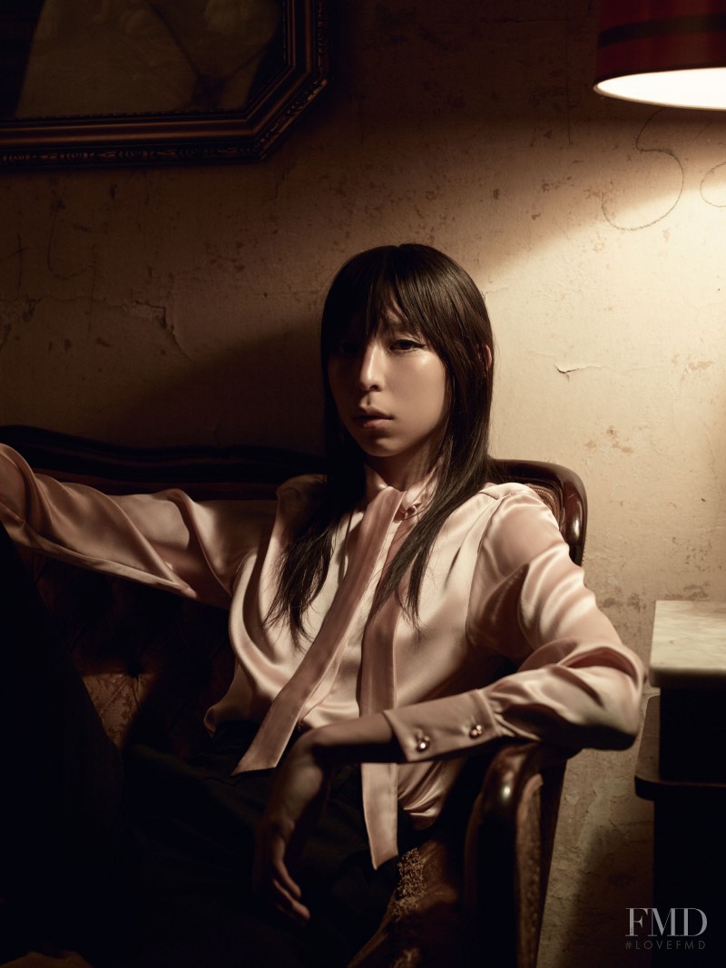 Issa Lish featured in Suvi, Issa, Damaris and Heather, October 2015