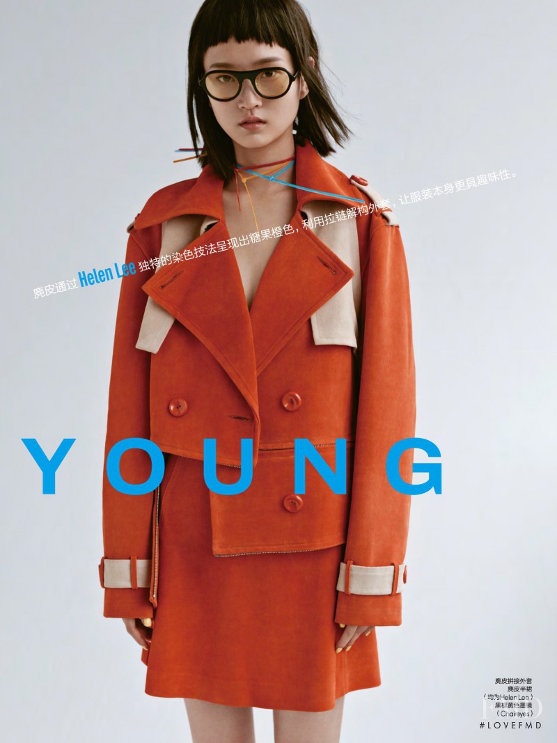 Wangy Xinyu featured in Fresh & Young, March 2016