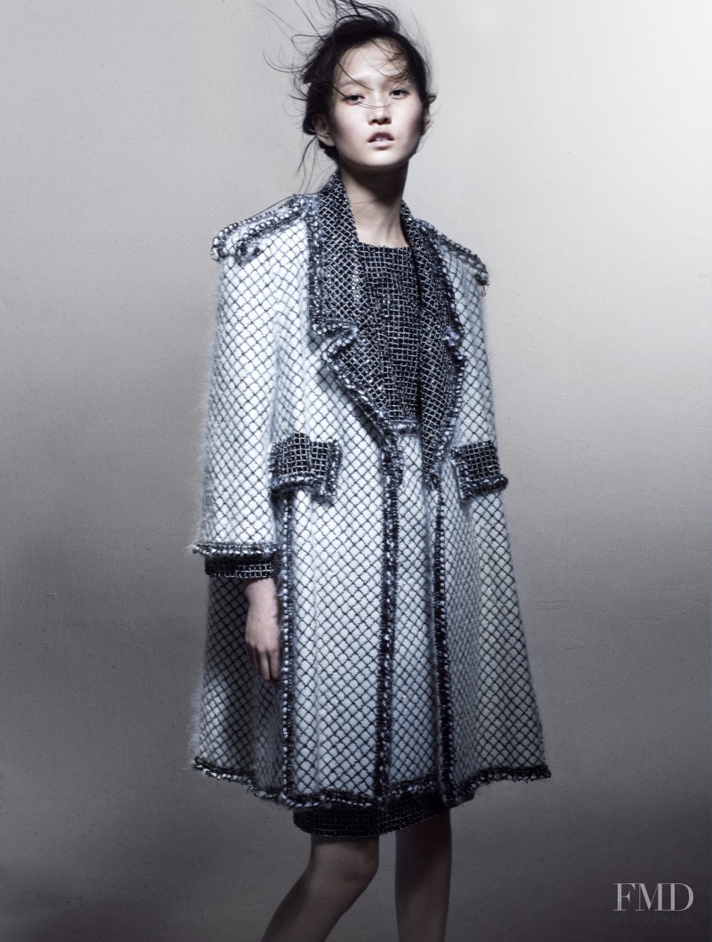 Wangy Xinyu featured in Simplicity is the keynote of all true elegance, December 2015