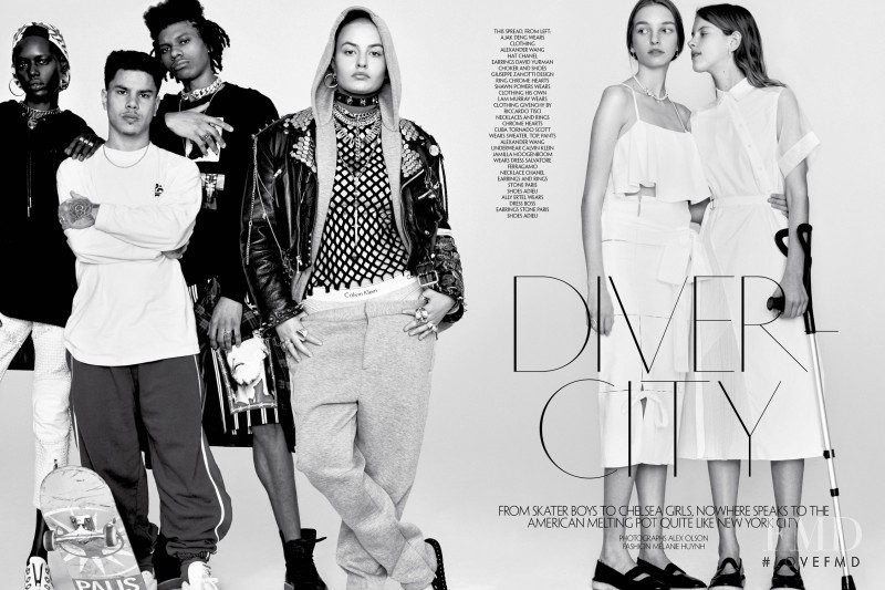 Ajak Deng featured in Diver-City, February 2016