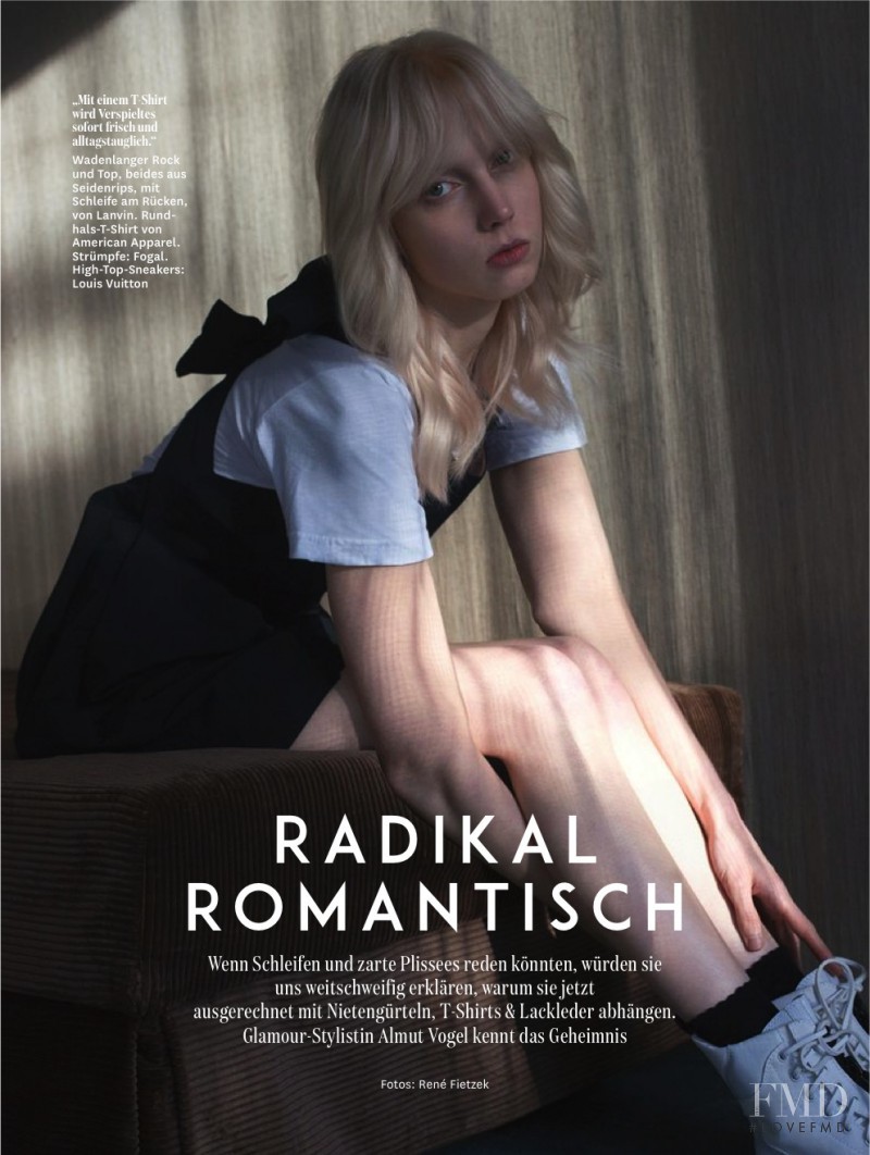 Cheyenne Keuben featured in Radikal Romantisch, March 2016