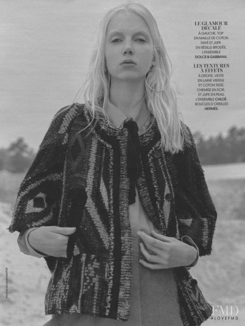 Cheyenne Keuben featured in Le luxe en douce, May 2015