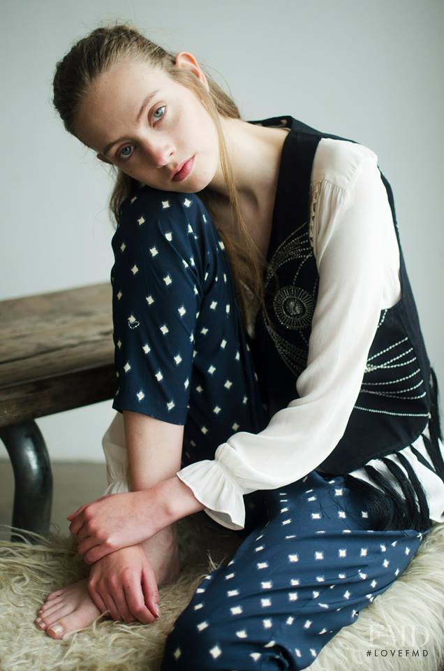 Stine Vittov featured in Seventees sailor, July 2015