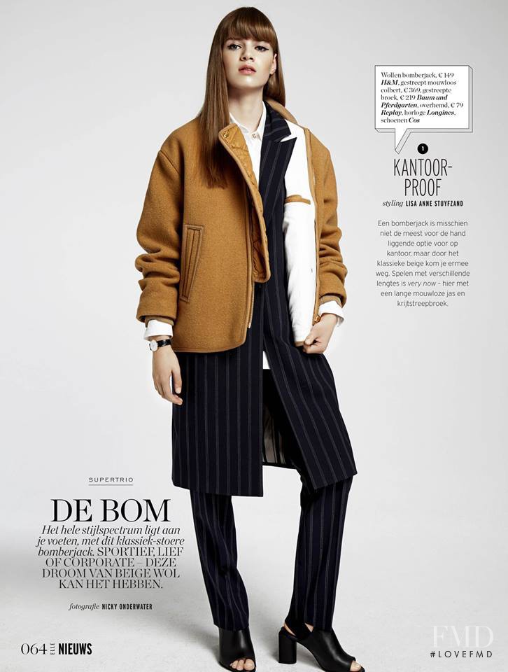 Anouk Toma featured in De Bom, September 2015