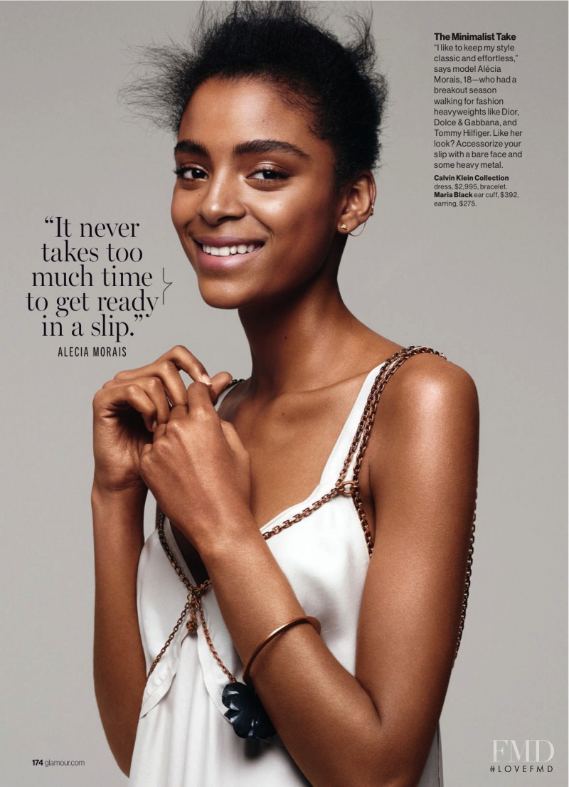 Alécia Morais featured in My kind of slip dress, April 2016