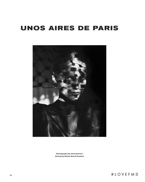 Kirin Dejonckheere featured in Unos Aires de Paris, February 2016