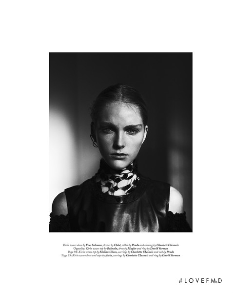 Kirin Dejonckheere featured in Unos Aires de Paris, February 2016