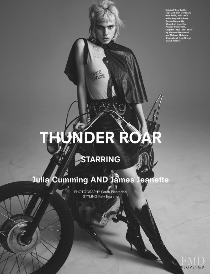 Julia Cumming featured in Thunder Roar, February 2016