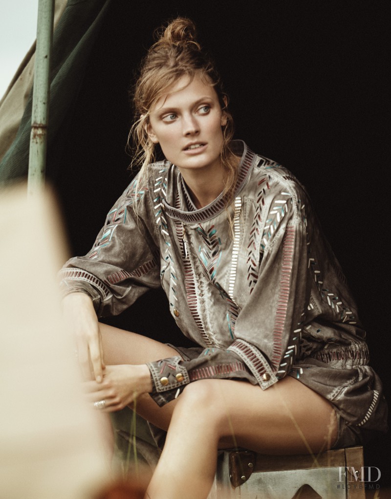 Constance Jablonski featured in Song of Africa, April 2016