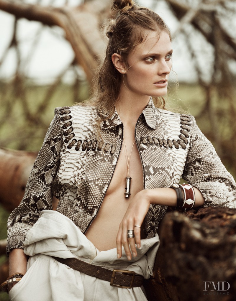 Constance Jablonski featured in Song of Africa, April 2016