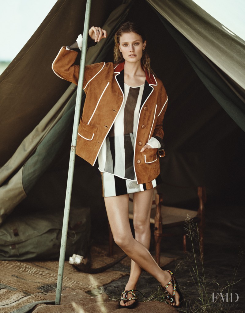 Constance Jablonski featured in Song of Africa, April 2016