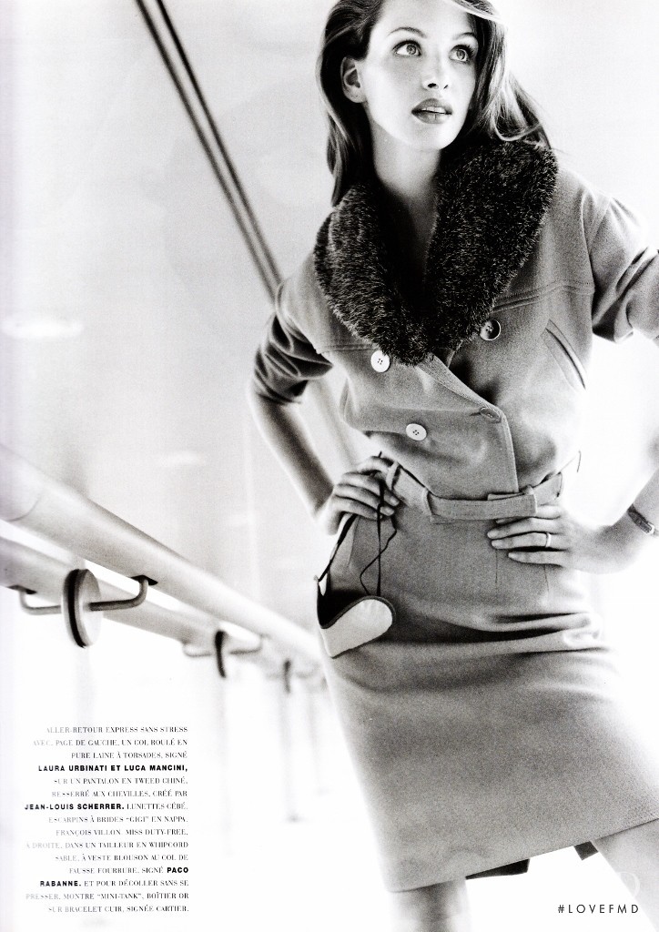 Debbie Deitering featured in Allure Voyageuse, November 1994