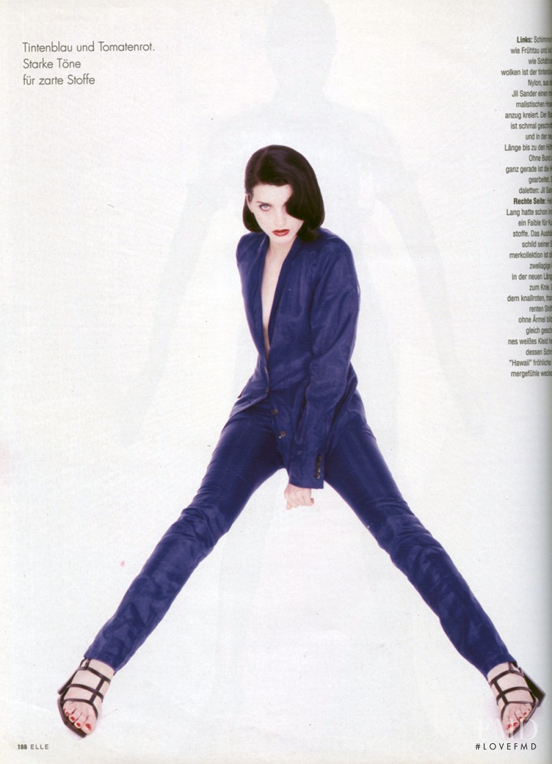 Michele Hicks featured in Materialen, February 1995