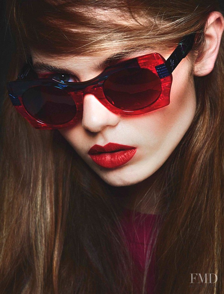 Emma Boyd featured in Theo Eyewear at Mortimer Hirst, November 2014