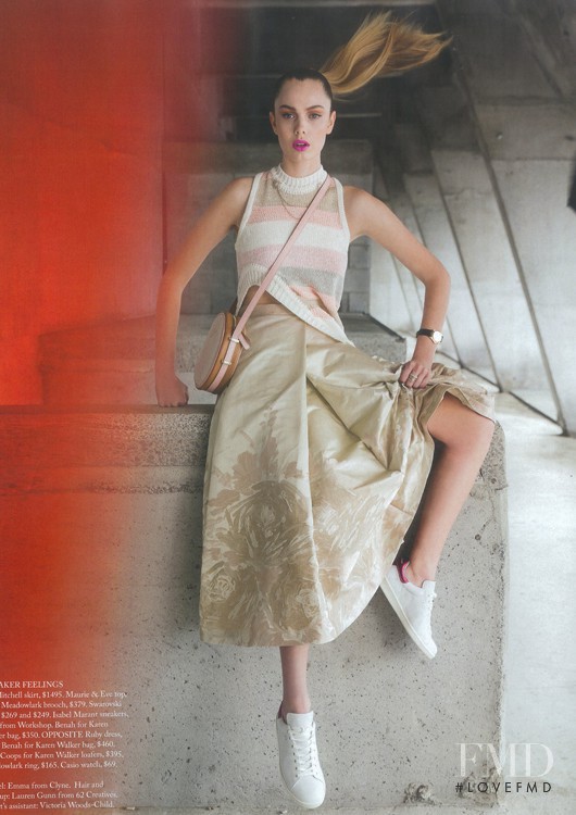Emma Boyd featured in Style, June 2014