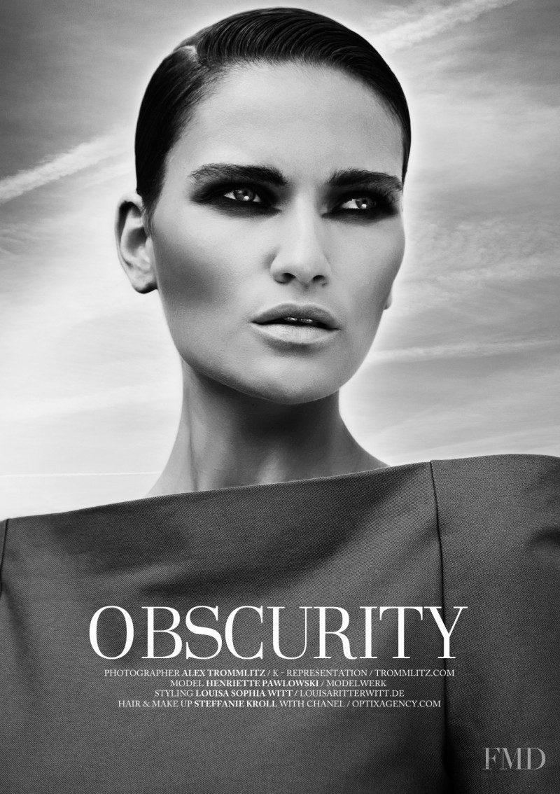 Henriette Pawlowski featured in Obsurity, December 2013