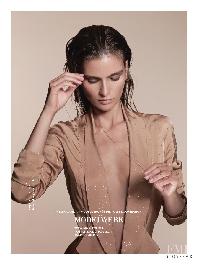 Henriette Pawlowski featured in Modelwerk, December 2013