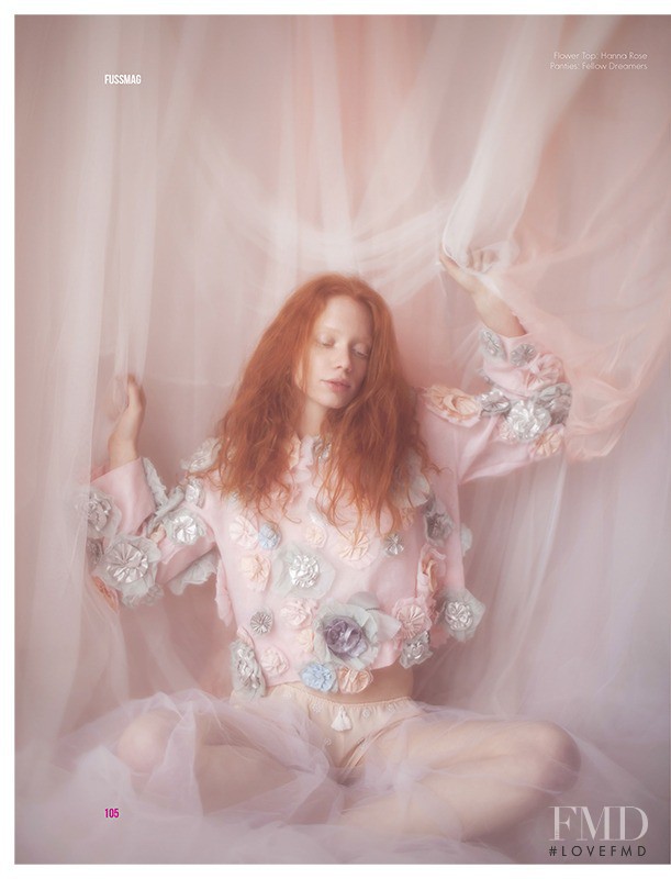 Anne LIse Maulin featured in Pink Wonderland, April 2014