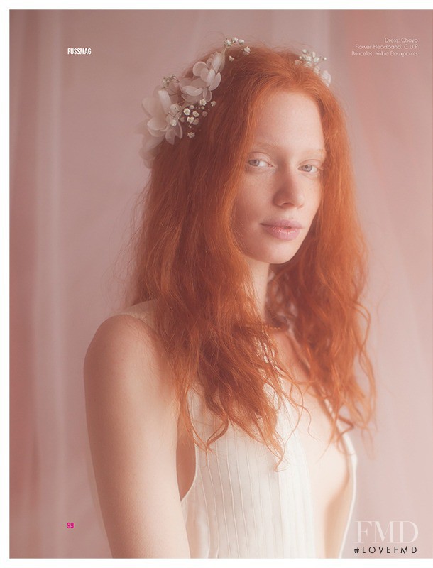 Anne LIse Maulin featured in Pink Wonderland, April 2014