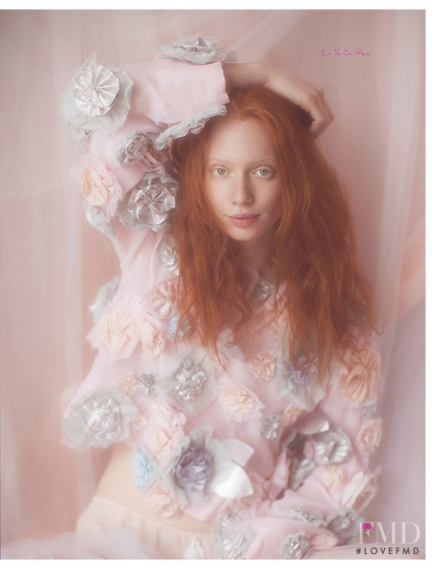 Anne LIse Maulin featured in Pink Wonderland, April 2014