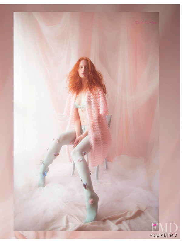 Anne LIse Maulin featured in Pink Wonderland, April 2014