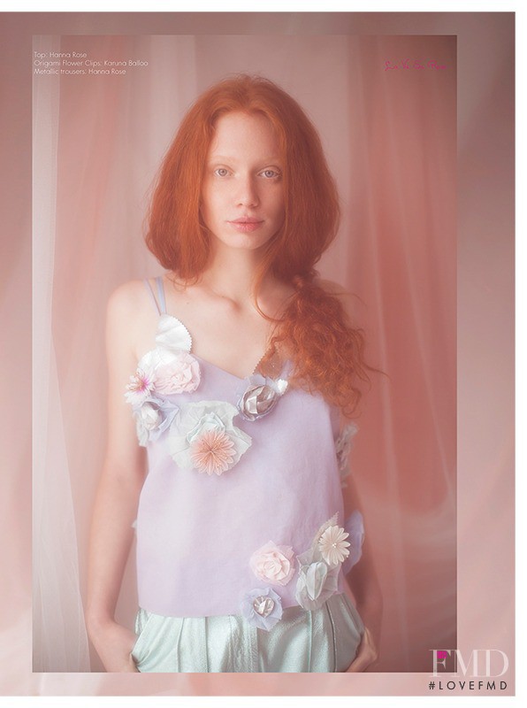 Anne LIse Maulin featured in Pink Wonderland, April 2014