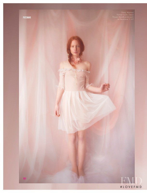 Anne LIse Maulin featured in Pink Wonderland, April 2014