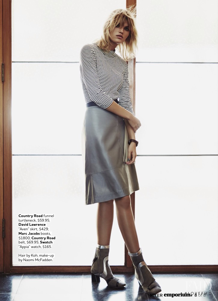 Louise Mikkelsen featured in In The Mod, August 2015