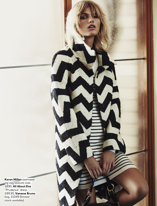 Louise Mikkelsen featured in In The Mod, August 2015