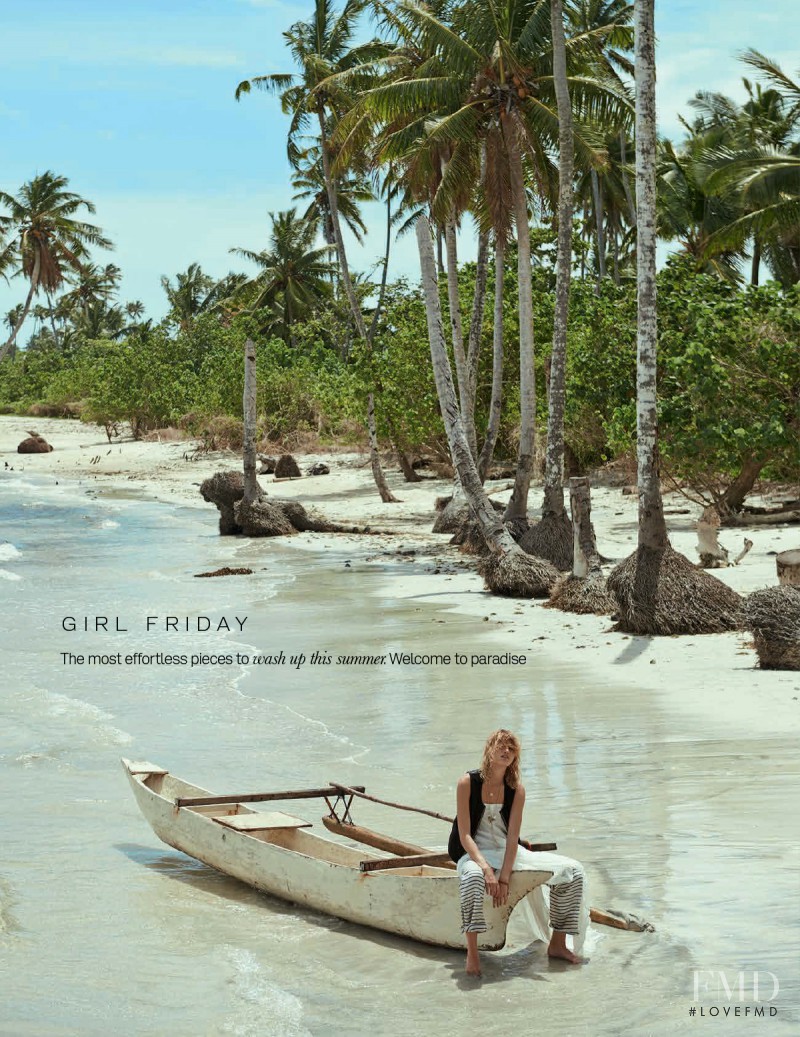 Louise Mikkelsen featured in Girl Friday, January 2015