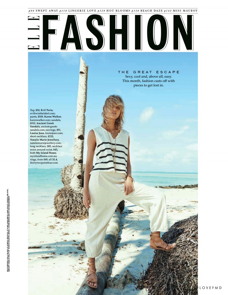 Louise Mikkelsen featured in Girl Friday, January 2015