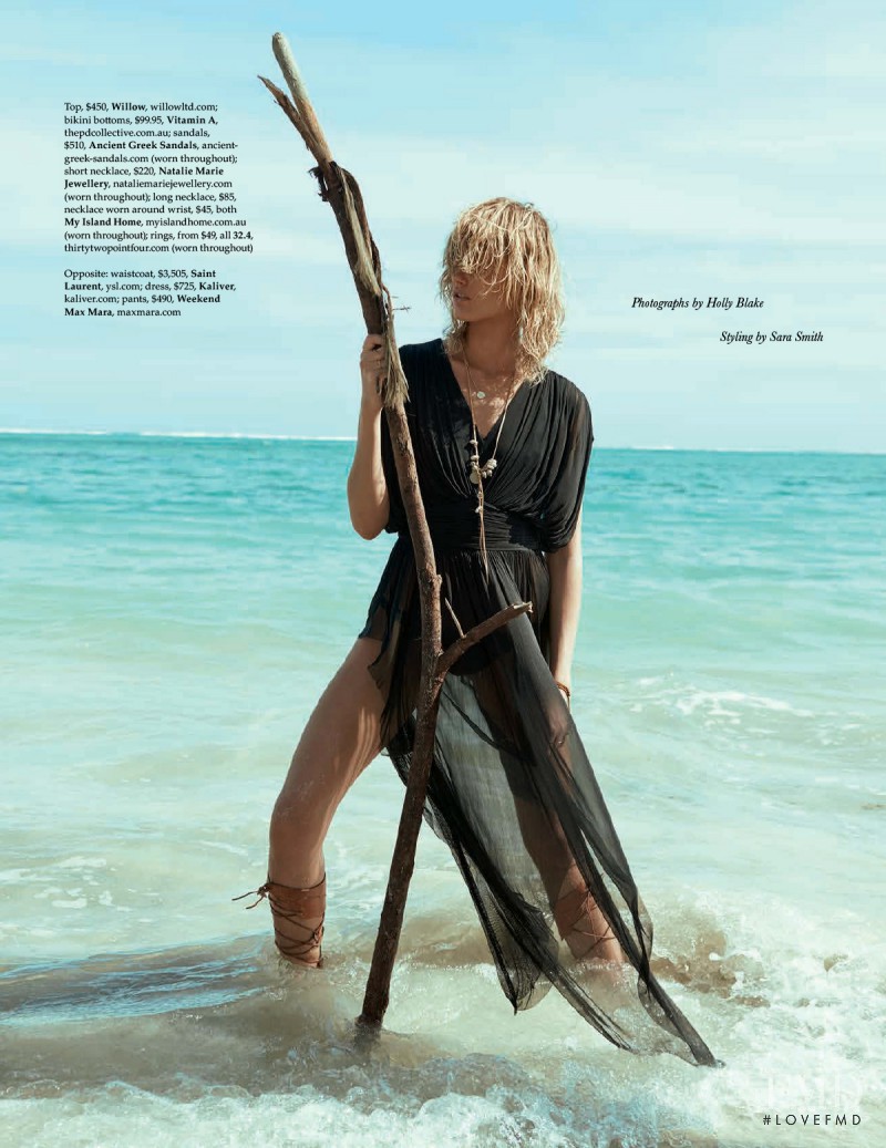 Louise Mikkelsen featured in Girl Friday, January 2015