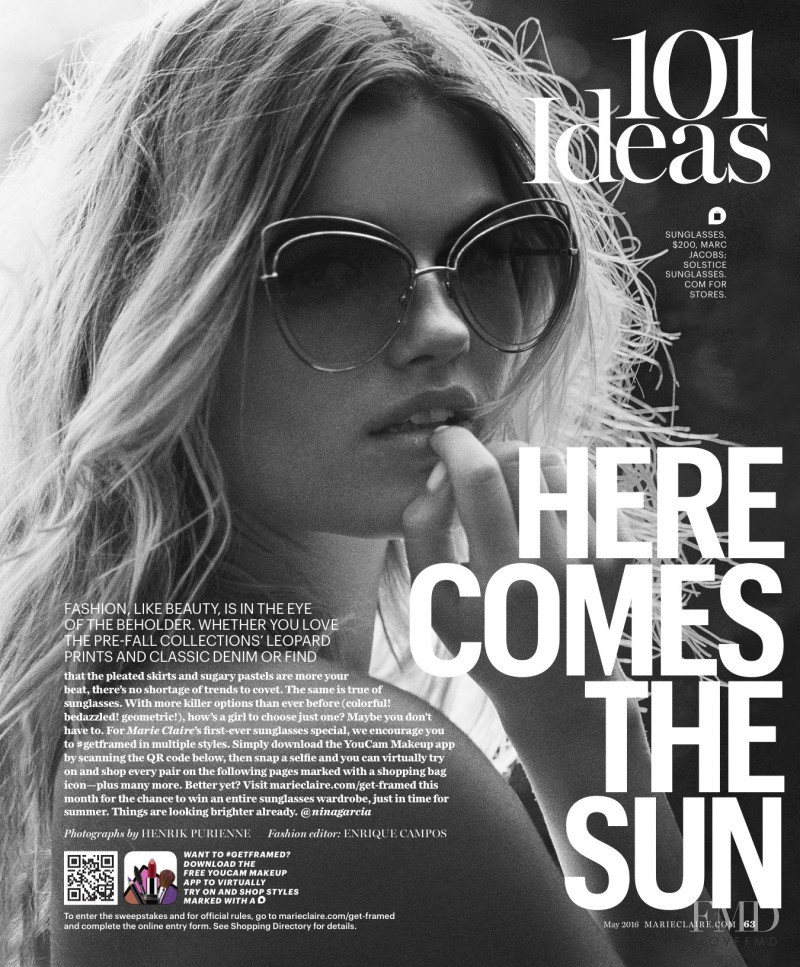 Louise Mikkelsen featured in Here Comes The Sun, May 2016