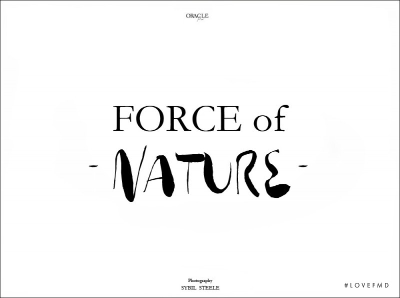 Force of Nature, January 2015