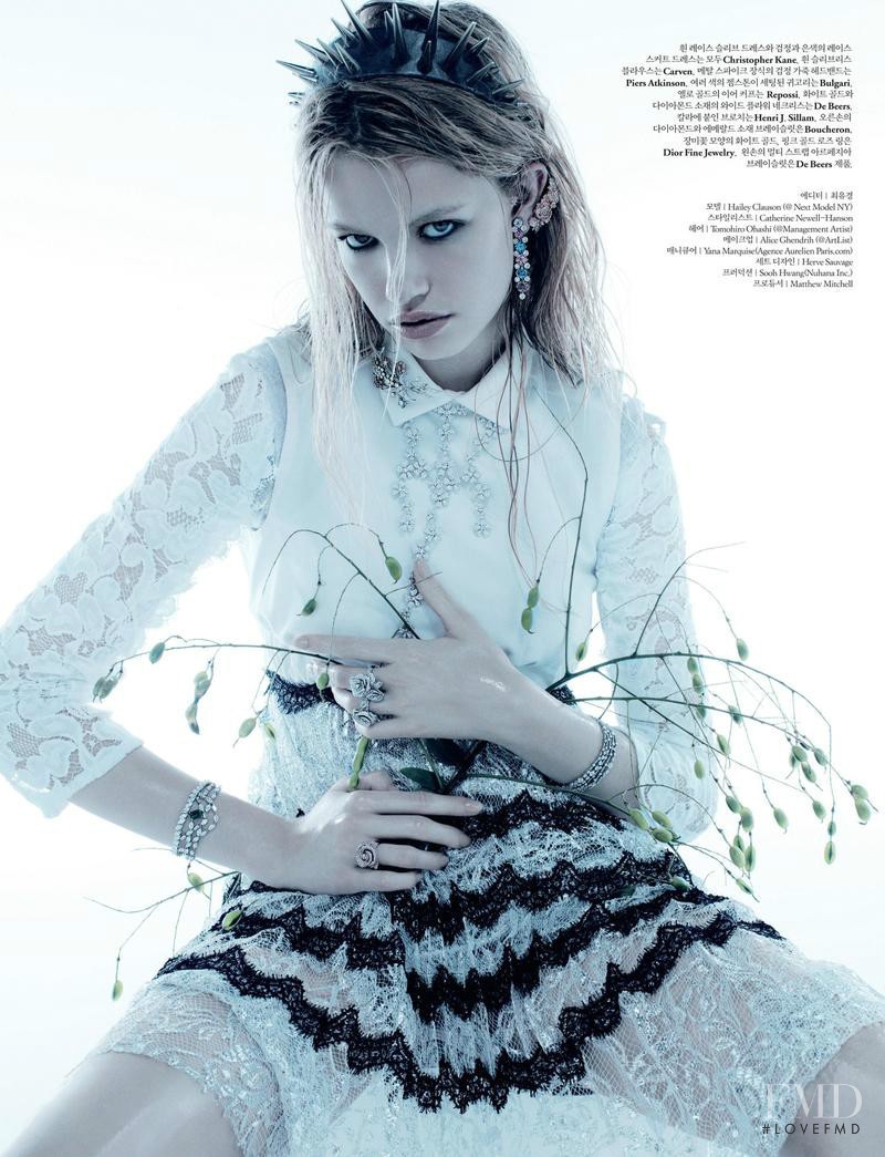 Hailey Clauson featured in Bon Voyage!, December 2011