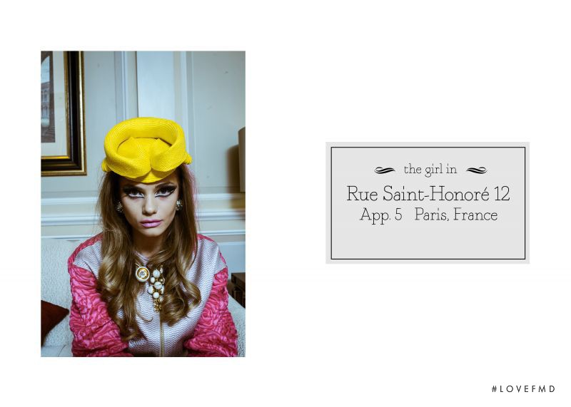 Louise Mikkelsen featured in The Girl in Rue Saint-Honoré 12, May 2014