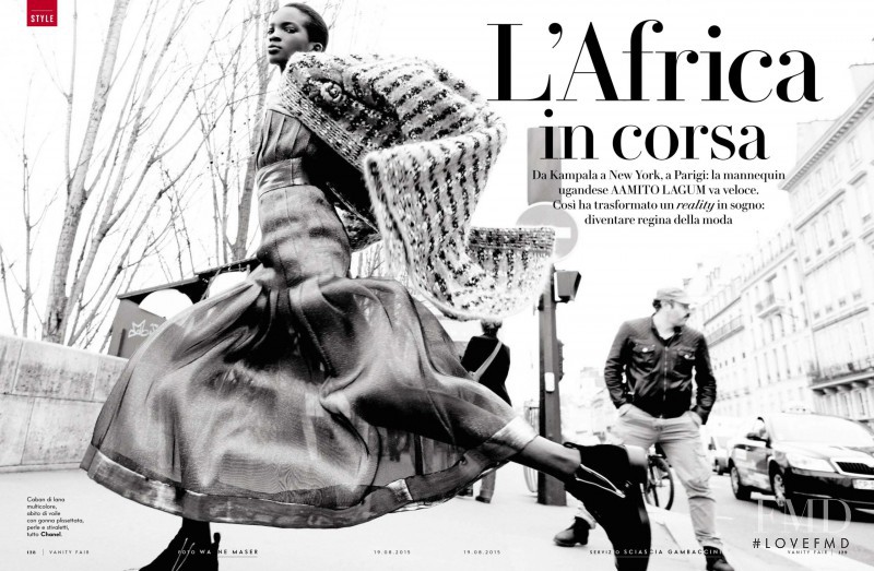 Aamito Stacie Lagum featured in L\'Africa in corsa, August 2015