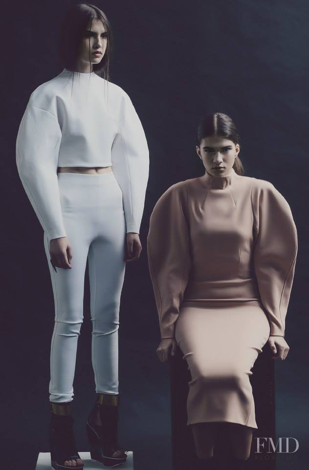Saskia Buda featured in London College of Fashion, February 2014